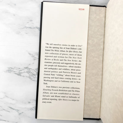 After Henry by Joan Didion [FIRST EDITION / 1992]
