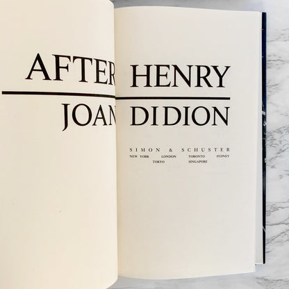 After Henry by Joan Didion [FIRST EDITION / 1992]