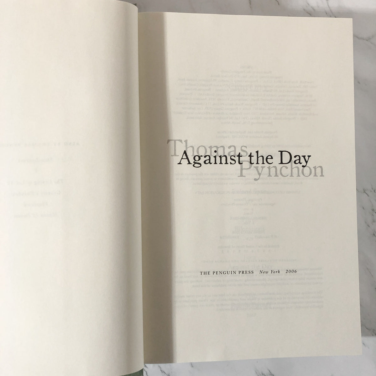 Against The Day by Thomas Pynchon [FIRST EDITION / FIRST PRINTING] - Bookshop Apocalypse