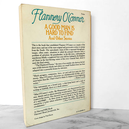 A Good Man is Hard to Find & Other Stories by Flannery O'Connor [1977 TRADE PAPERBACK]