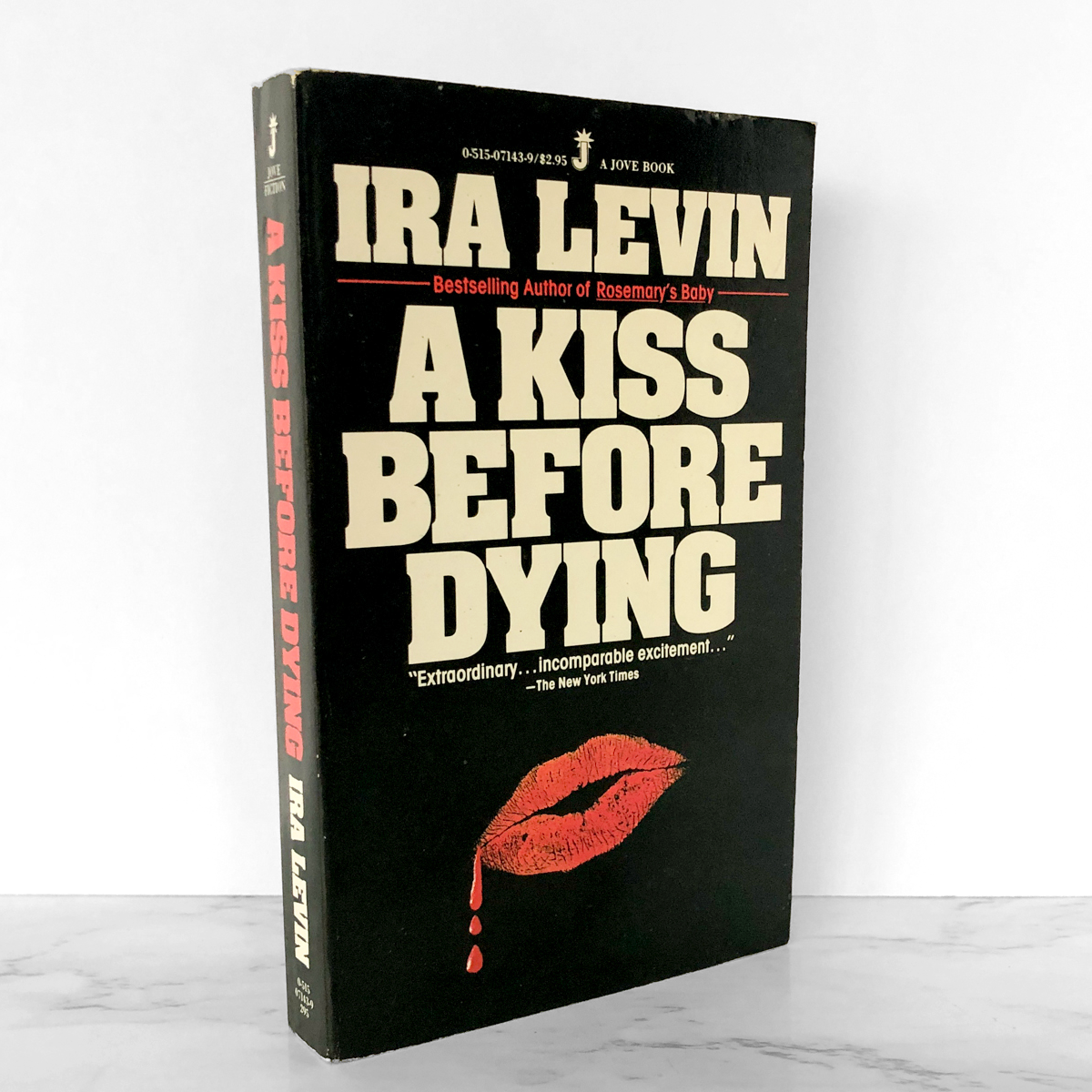 A Kiss Before Dying by Ira Levin [1982 PAPERBACK]
