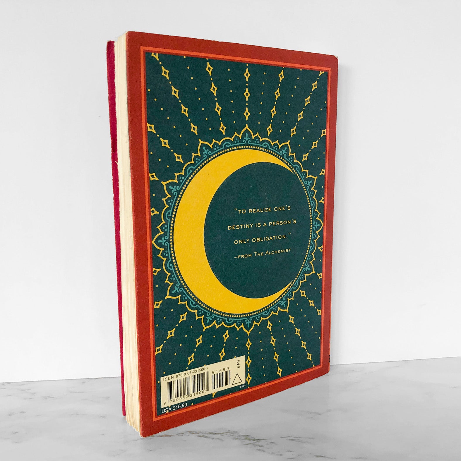 The Alchemist by Paulo Coelho [25th ANNIVERSARY DELUXE PAPERBACK