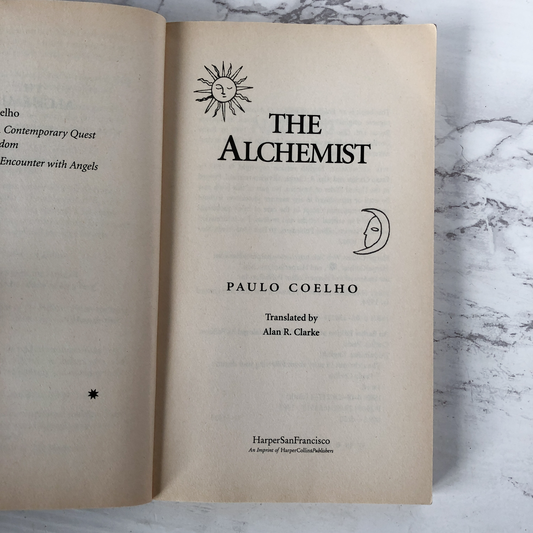 The Alchemist by Paulo Coelho [FIRST PAPERBACK EDITION] - Bookshop Apocalypse