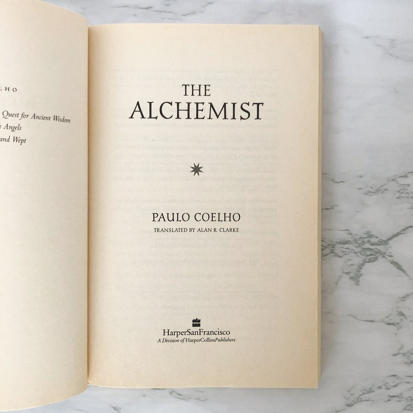 The Alchemist by Paulo Coelho [10th ANNIV. PAPERBACK / 1998]