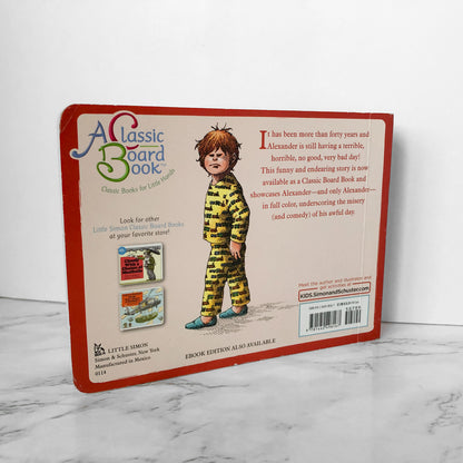 Alexander and the Terrible, Horrible, No Good, Very Bad Day by Judith Viorst [BOARD BOOK] - Bookshop Apocalypse
