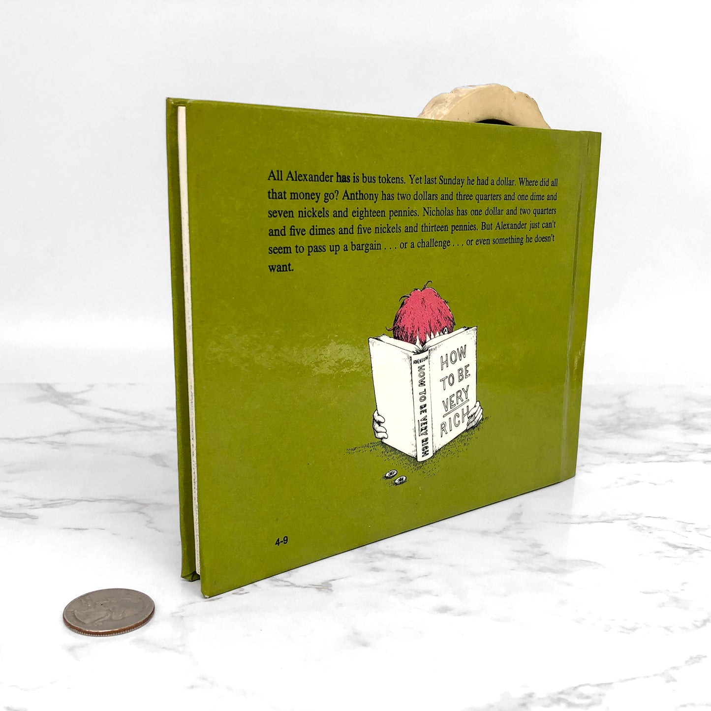 Alexander Who Used to Be Rich Last Sunday by Judith Viorst & Ray Cruz [1978 HARDCOVER] • Atheneum