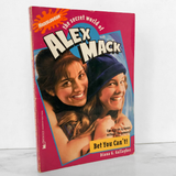 The Secret World of Alex Mack: Bet You Can't by Diana Gallagher SIGNED! by LARISA OLEYNICK [1995 PAPERBACK]