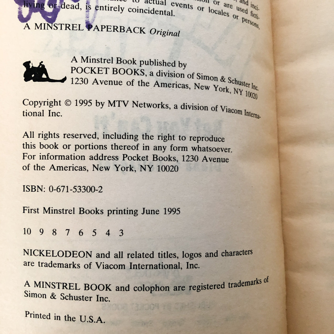 The Secret World of Alex Mack: Bet You Can't by Diana Gallagher SIGNED! by LARISA OLEYNICK [1995 PAPERBACK]
