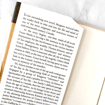 Alias Grace by Margaret Atwood [CA FIRST EDITION / FIRST PRINTING]