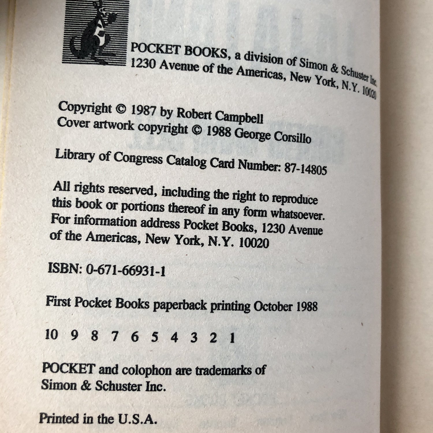 Alice in La-La Land by Robert Campbell [1988 PAPERBACK] - Bookshop Apocalypse