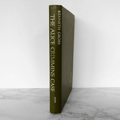 The Alice Crimmins Case by Kenneth Gross [BOOK CLUB EDITION / 1975]