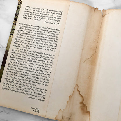 The Alice Crimmins Case by Kenneth Gross [BOOK CLUB EDITION / 1975]