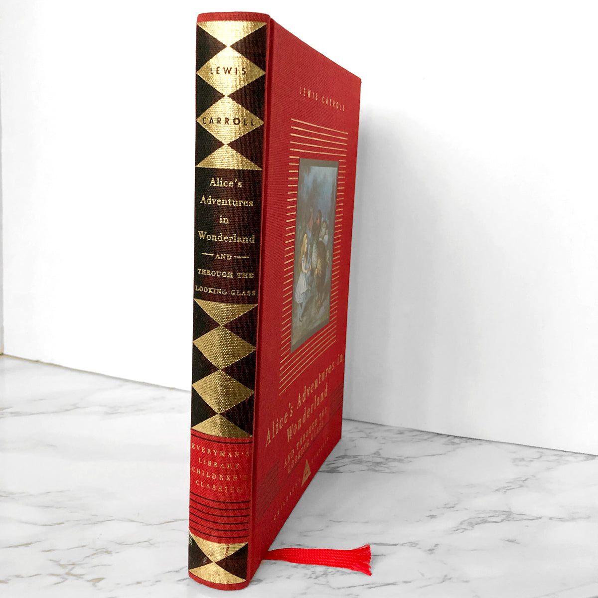 Alice's Adventures in Wonderland & Through The Looking Glass by Lewis Carroll [EVERYMAN'S LIBRARY / 1992] - Bookshop Apocalypse