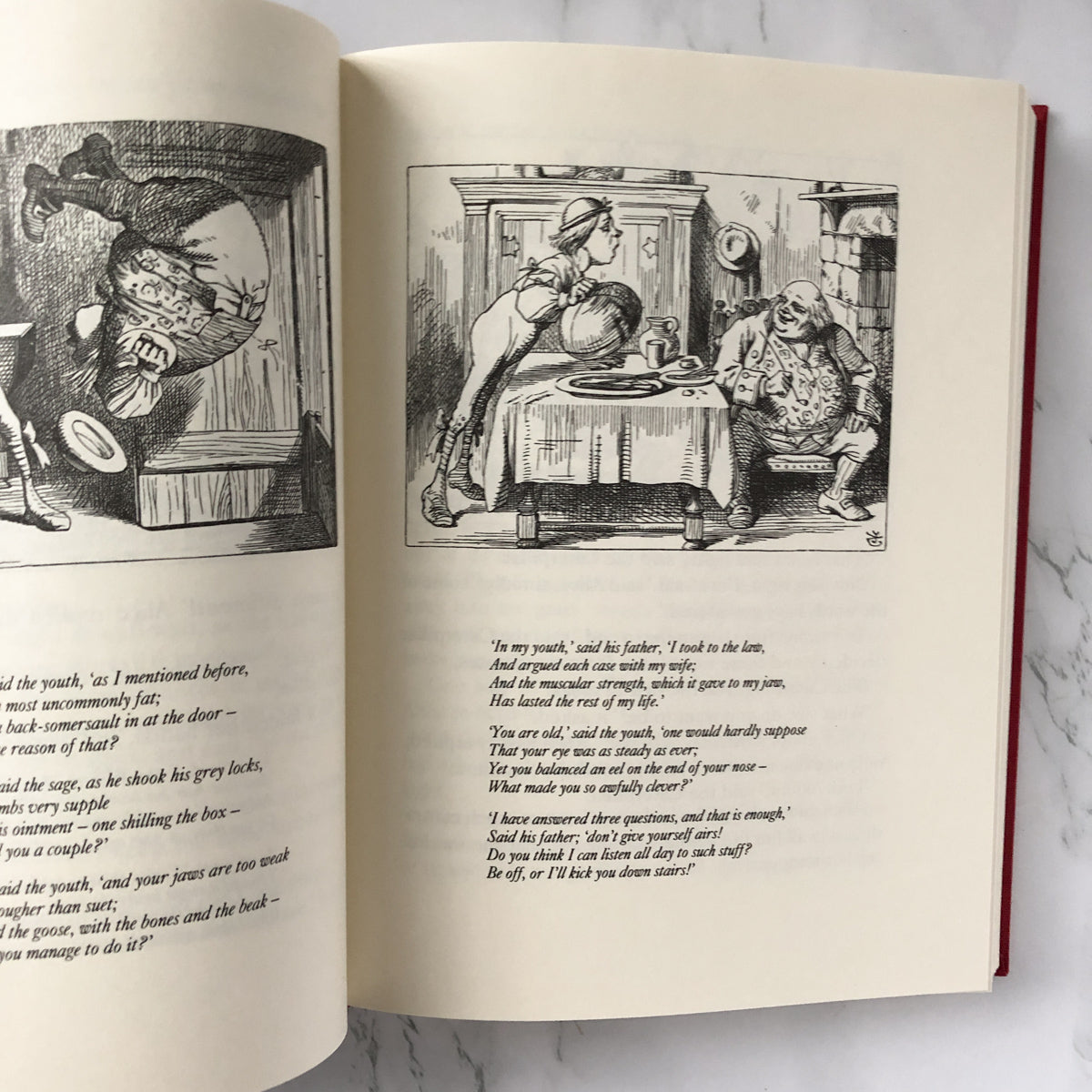 Alice's Adventures in Wonderland & Through The Looking Glass by Lewis Carroll [EVERYMAN'S LIBRARY / 1992] - Bookshop Apocalypse