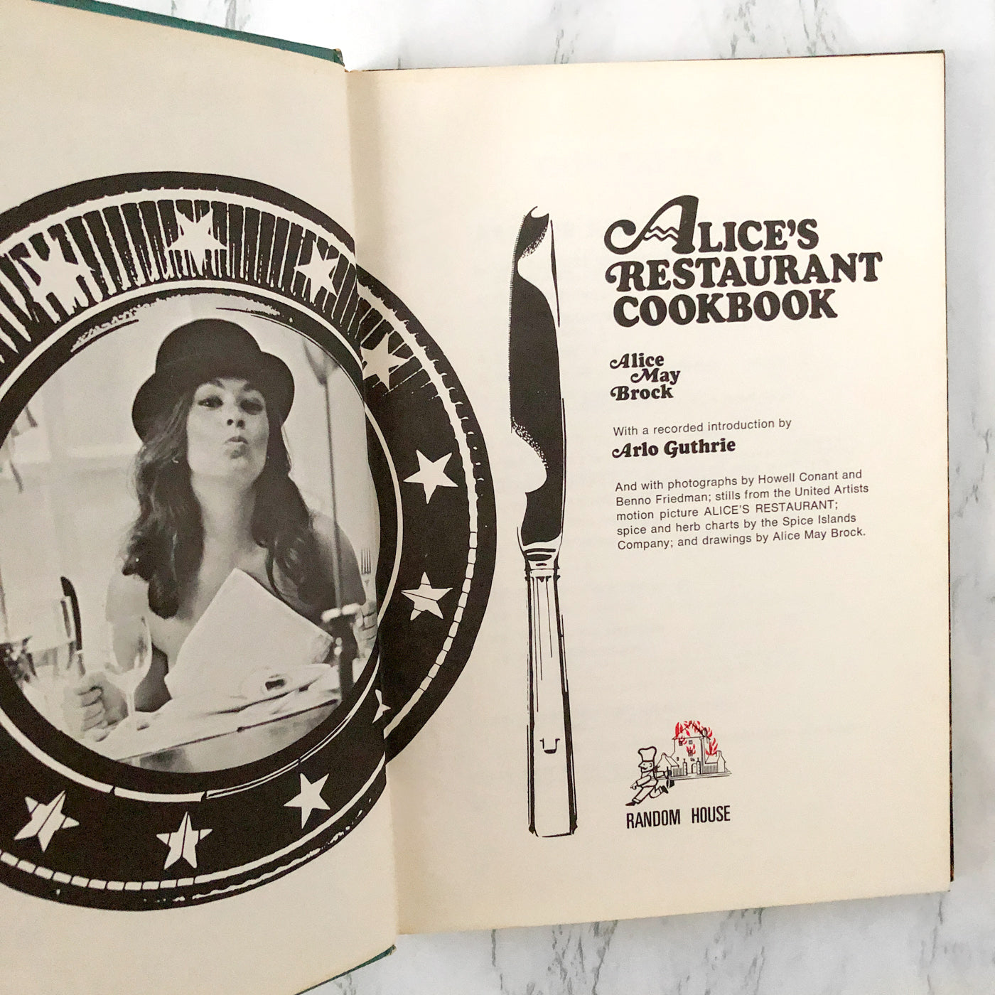 Alice's Restaurant Cookbook by Alice May Brock [FIRST EDITION / FIRST PRINTING]