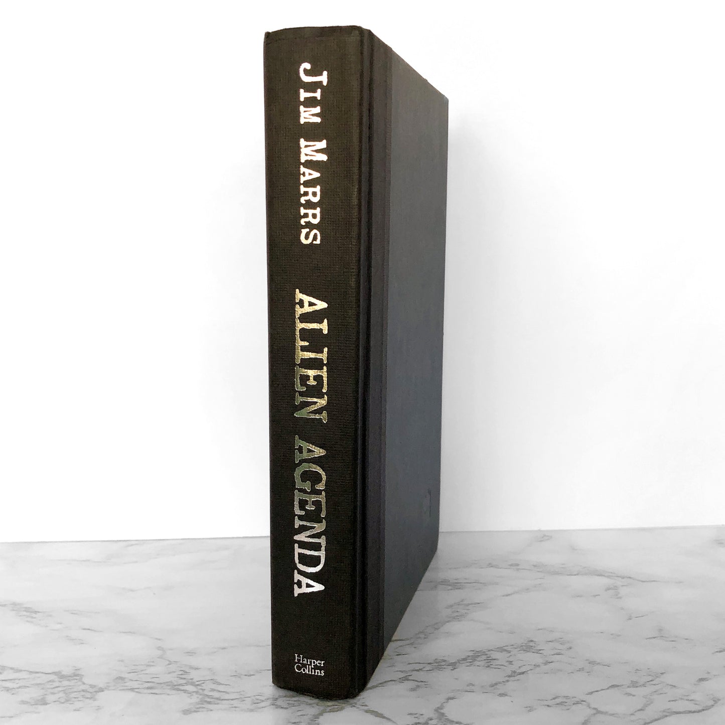 Alien Agenda: Investigating the Extraterrestrial Presence Among Us by Jim Marrs SIGNED! [FIRST EDITION]