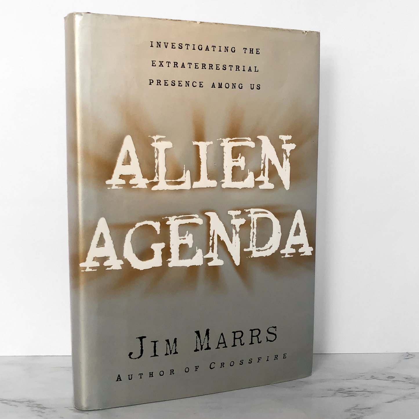 Alien Agenda: Investigating the Extraterrestrial Presence Among Us by Jim Marrs SIGNED! [FIRST EDITION]