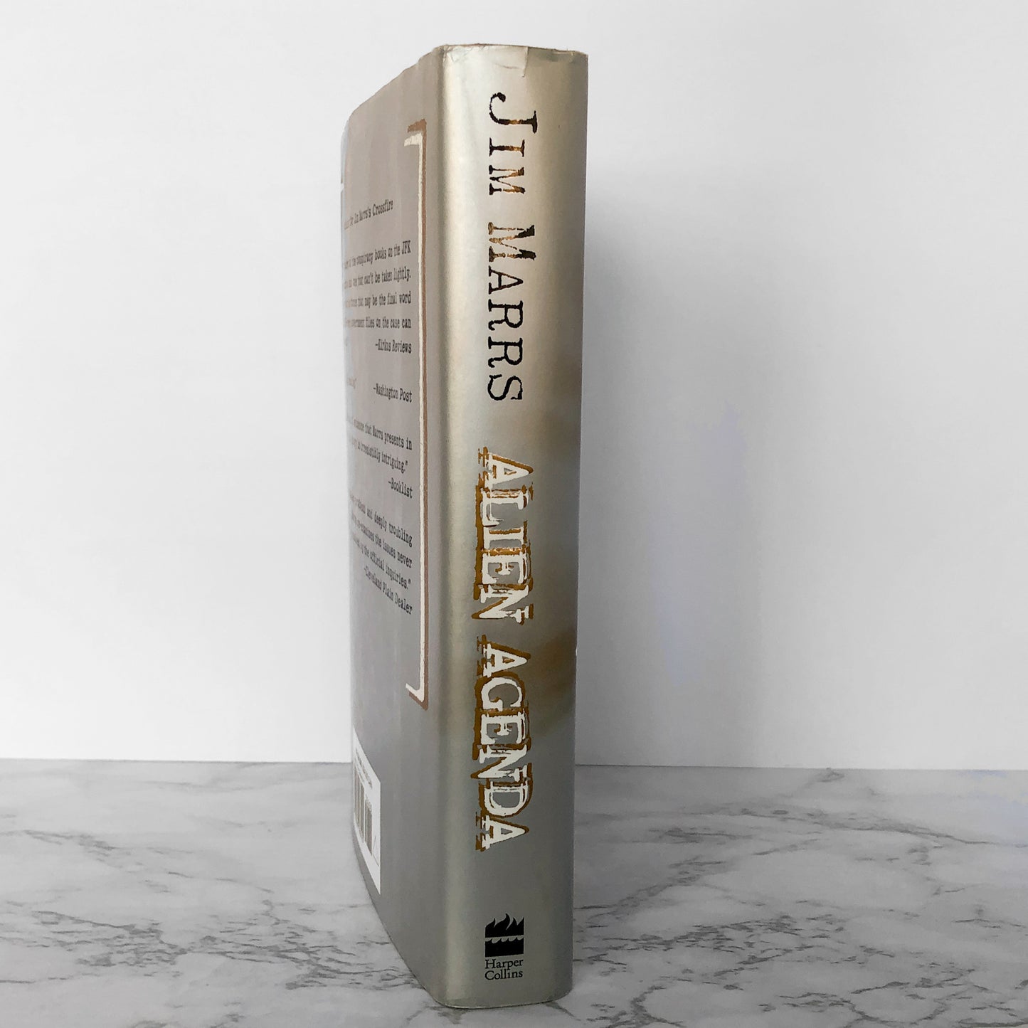 Alien Agenda: Investigating the Extraterrestrial Presence Among Us by Jim Marrs SIGNED! [FIRST EDITION]