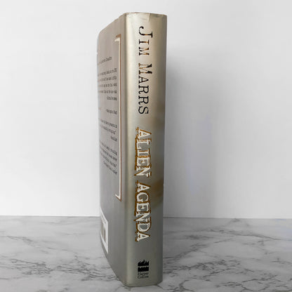 Alien Agenda: Investigating the Extraterrestrial Presence Among Us by Jim Marrs SIGNED! [FIRST EDITION]