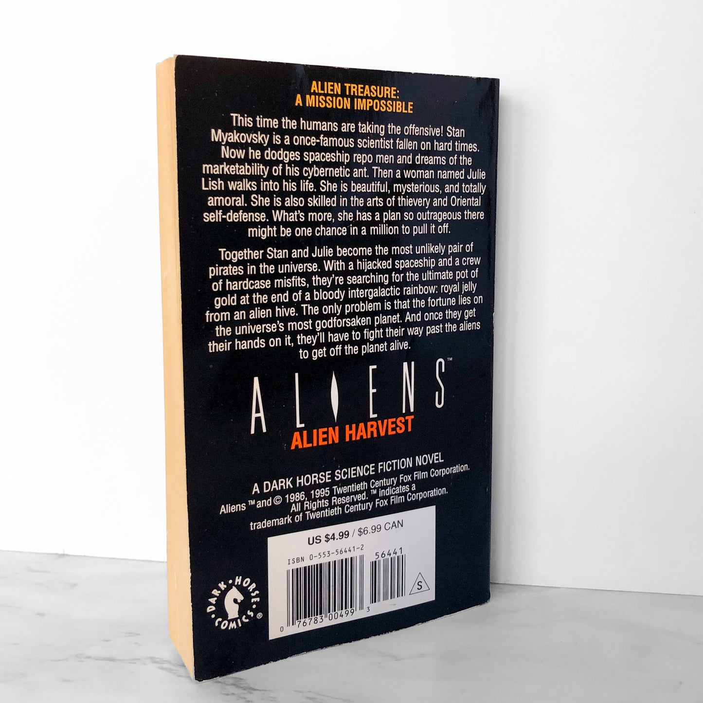 Aliens: Alien Harvest by Robert Sheckley [1995 PAPERBACK]