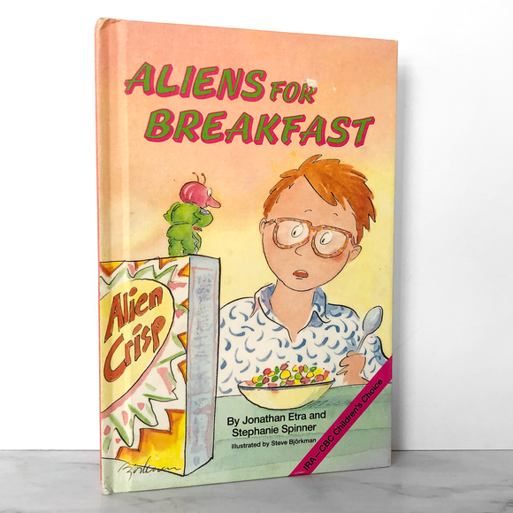 Aliens for Breakfast by Jonathan Etra & Stephanie Spinner [FIRST EDITION / 1988]