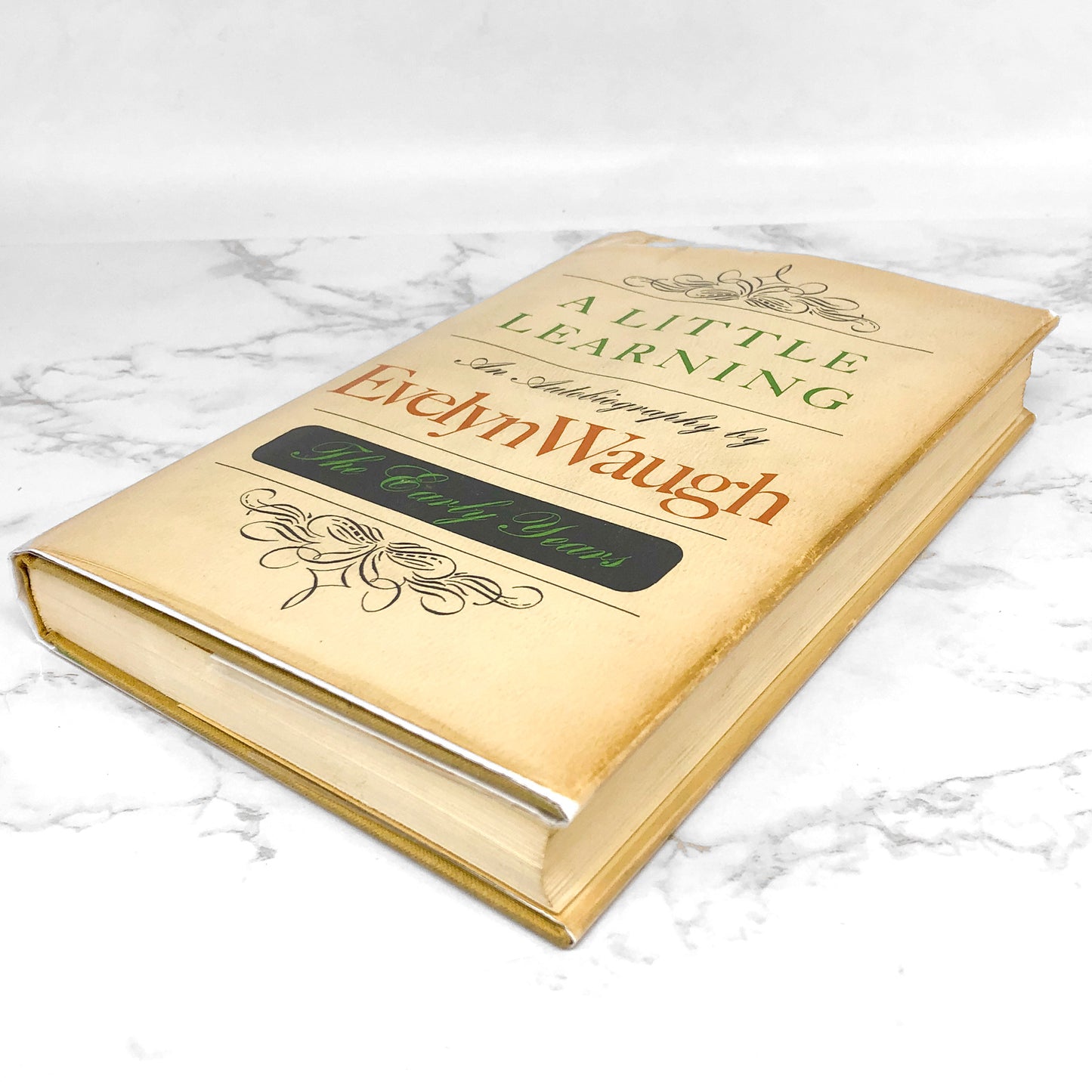 A Little Learning: An Autobiography by Evelyn Waugh [FIRST EDITION • FIRST PRINTING] 1964