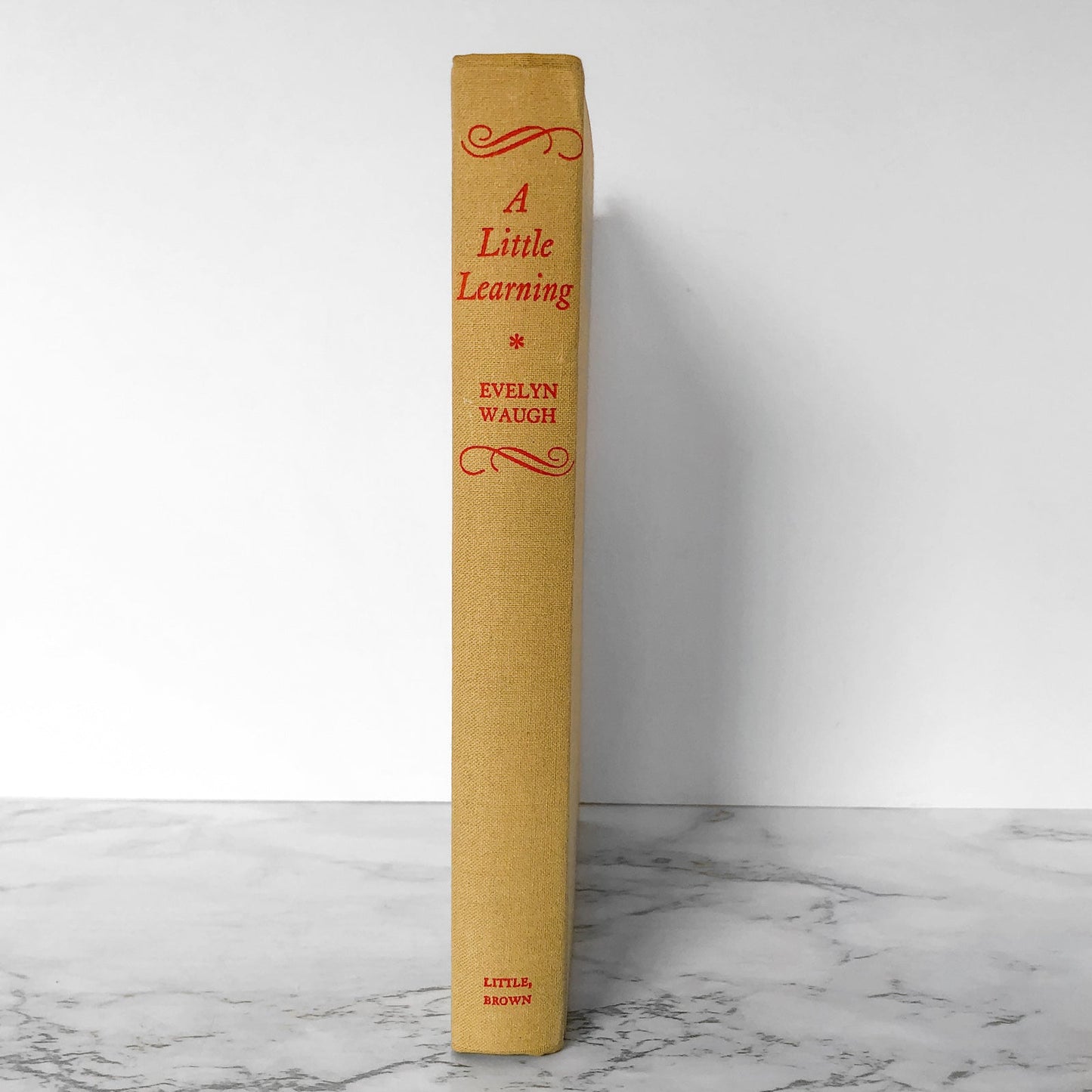 A Little Learning: An Autobiography by Evelyn Waugh [FIRST EDITION • FIRST PRINTING] 1964