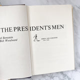All The President's Men by Carl Bernstein and Bob Woodward [FIRST EDITION] - Bookshop Apocalypse