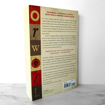 All Art is Propaganda: Critical Essays by George Orwell [TRADE PAPERBACK]