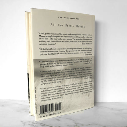All the Pretty Horses by Cormac Mccarthy [FIRST EDITION / 1992]