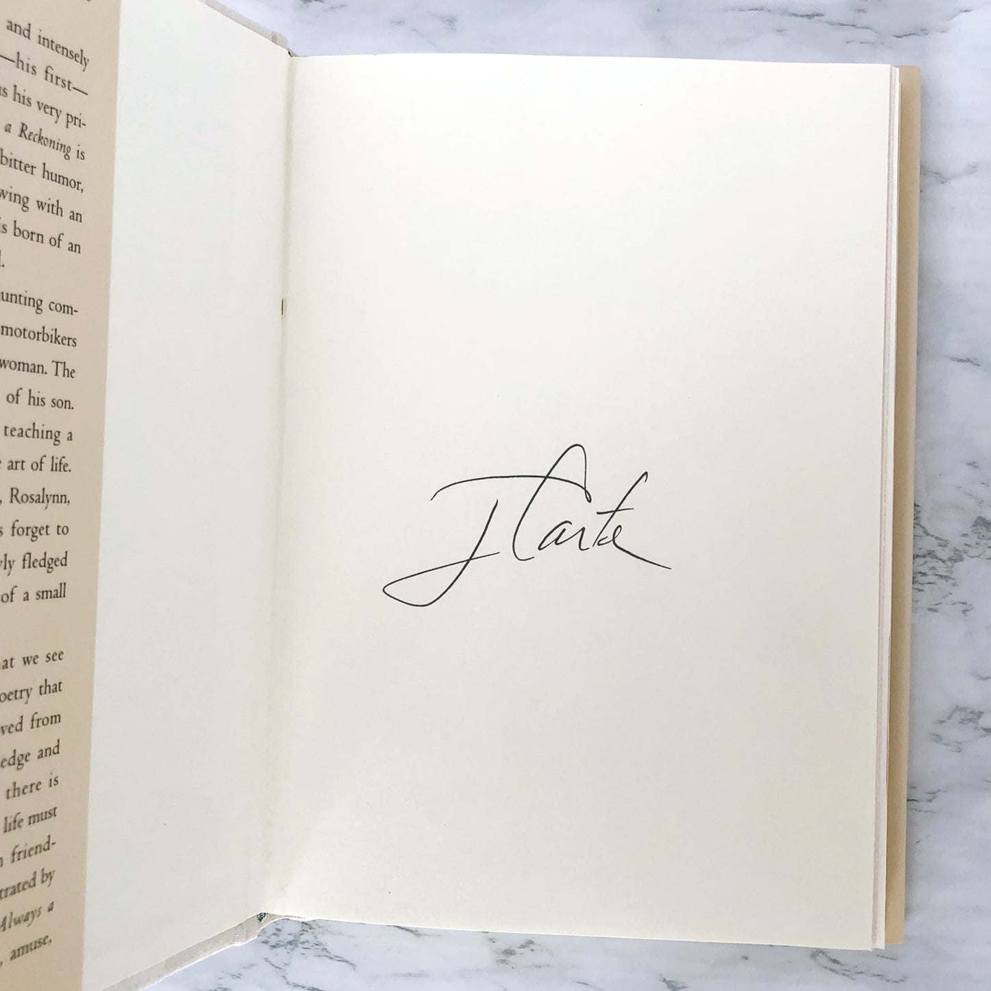 Always a Reckoning & Other Poems by Jimmy Carter SIGNED! [FIRST EDITION] 1995