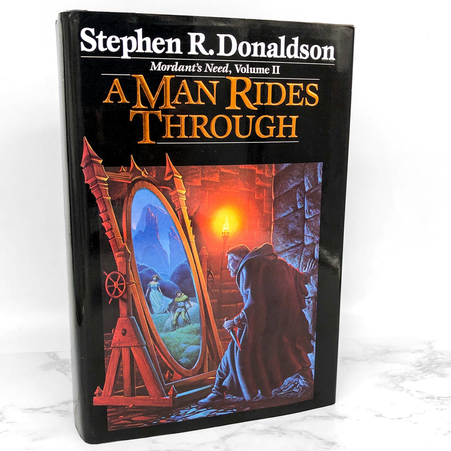 A Man Rides Through by Stephen R. Donaldson [FIRST EDITION • FIRST PRINTING] 1987