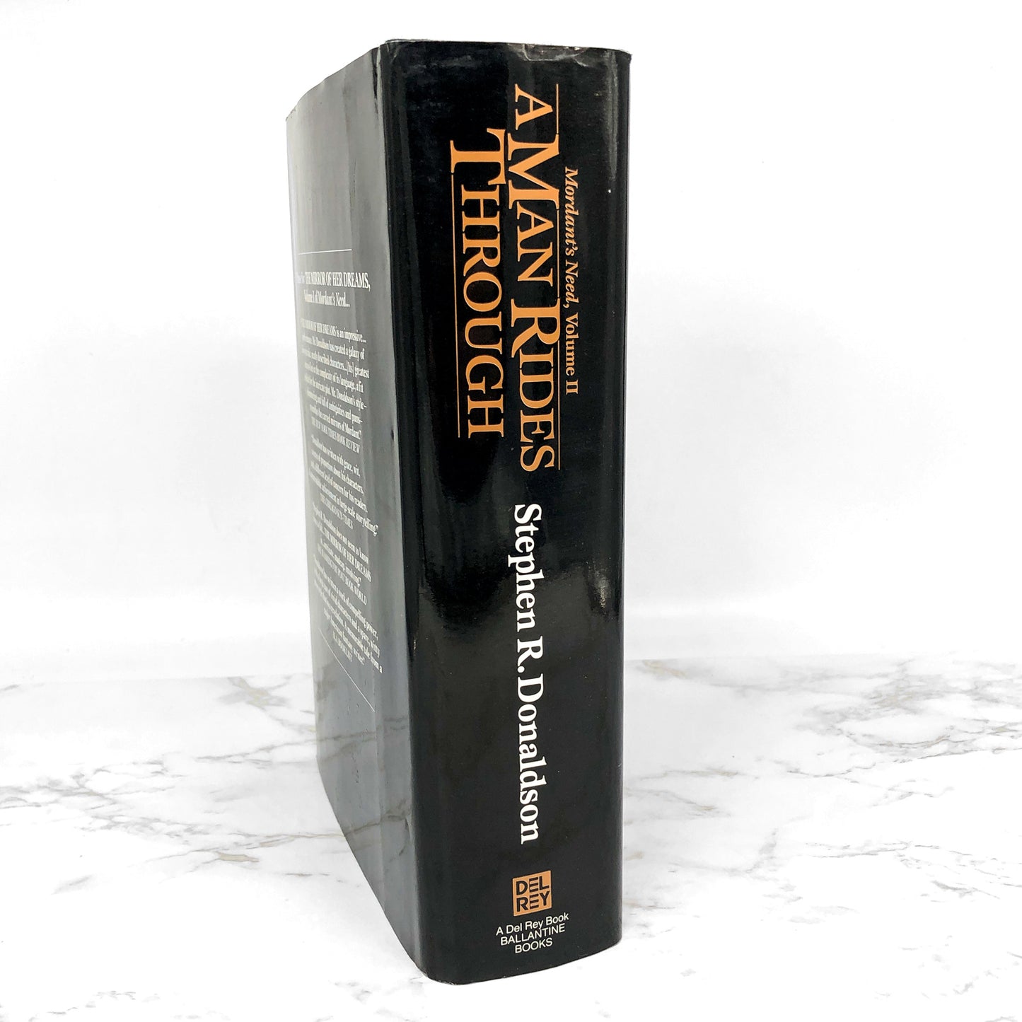 A Man Rides Through by Stephen R. Donaldson [FIRST EDITION • FIRST PRINTING] 1987