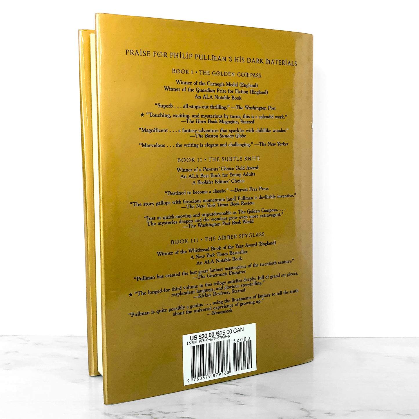 The Amber Spyglass by Philip Pullman [FIRST EDITION] His Dark Materials #3