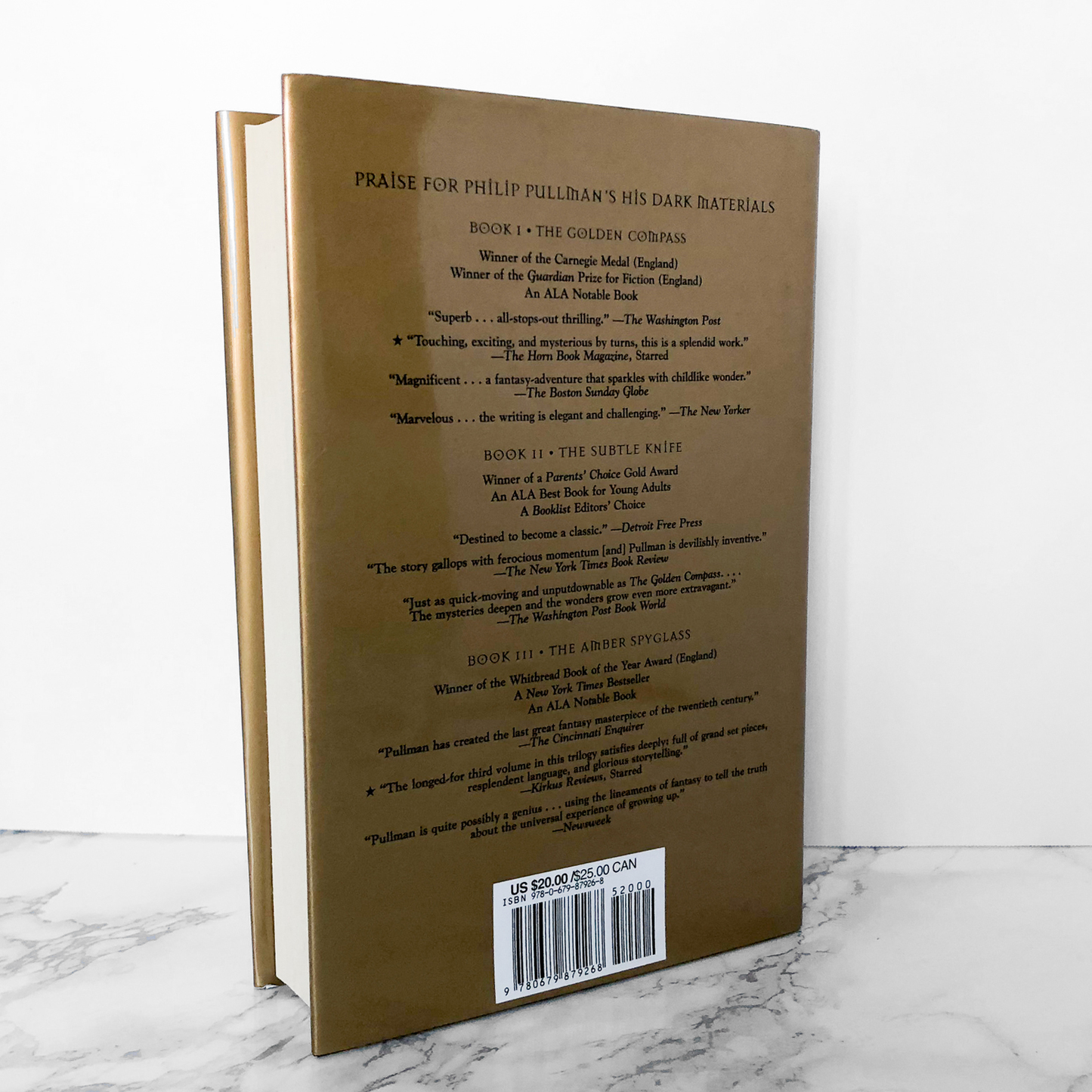 The Amber Spyglass by Philip Pullman [US FIRST EDITION] - Bookshop Apocalypse