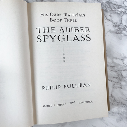 The Amber Spyglass by Philip Pullman [US FIRST EDITION] - Bookshop Apocalypse