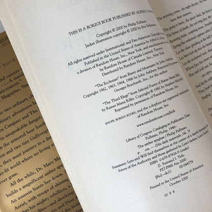 The Amber Spyglass by Philip Pullman [US FIRST EDITION] - Bookshop Apocalypse
