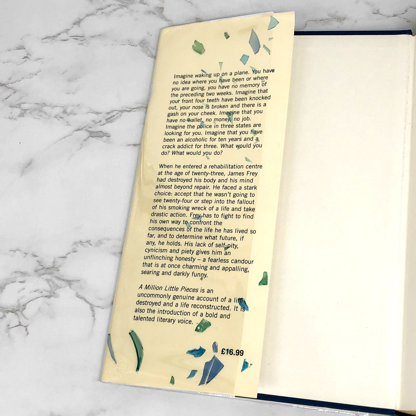 A Million Little Pieces by James Frey [U.K. FIRST EDITION] 2003