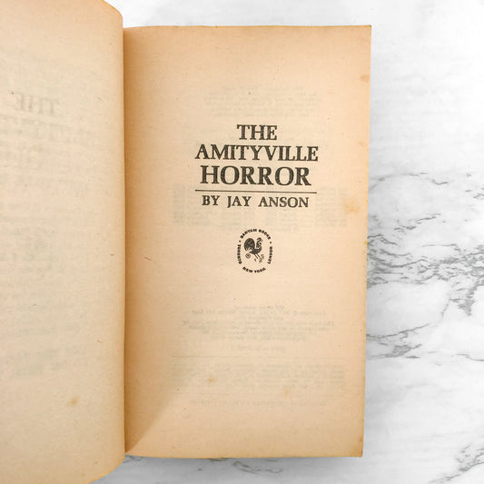 The Amityville Horror by Jay Anson [1979 PAPERBACK]