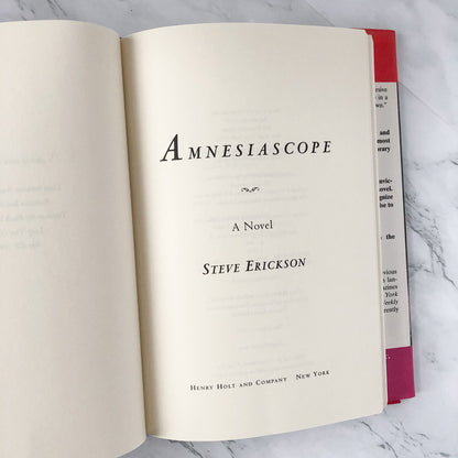 Amnesiascope by Steve Erickson [FIRST EDITION / FIRST PRINTING] - Bookshop Apocalypse