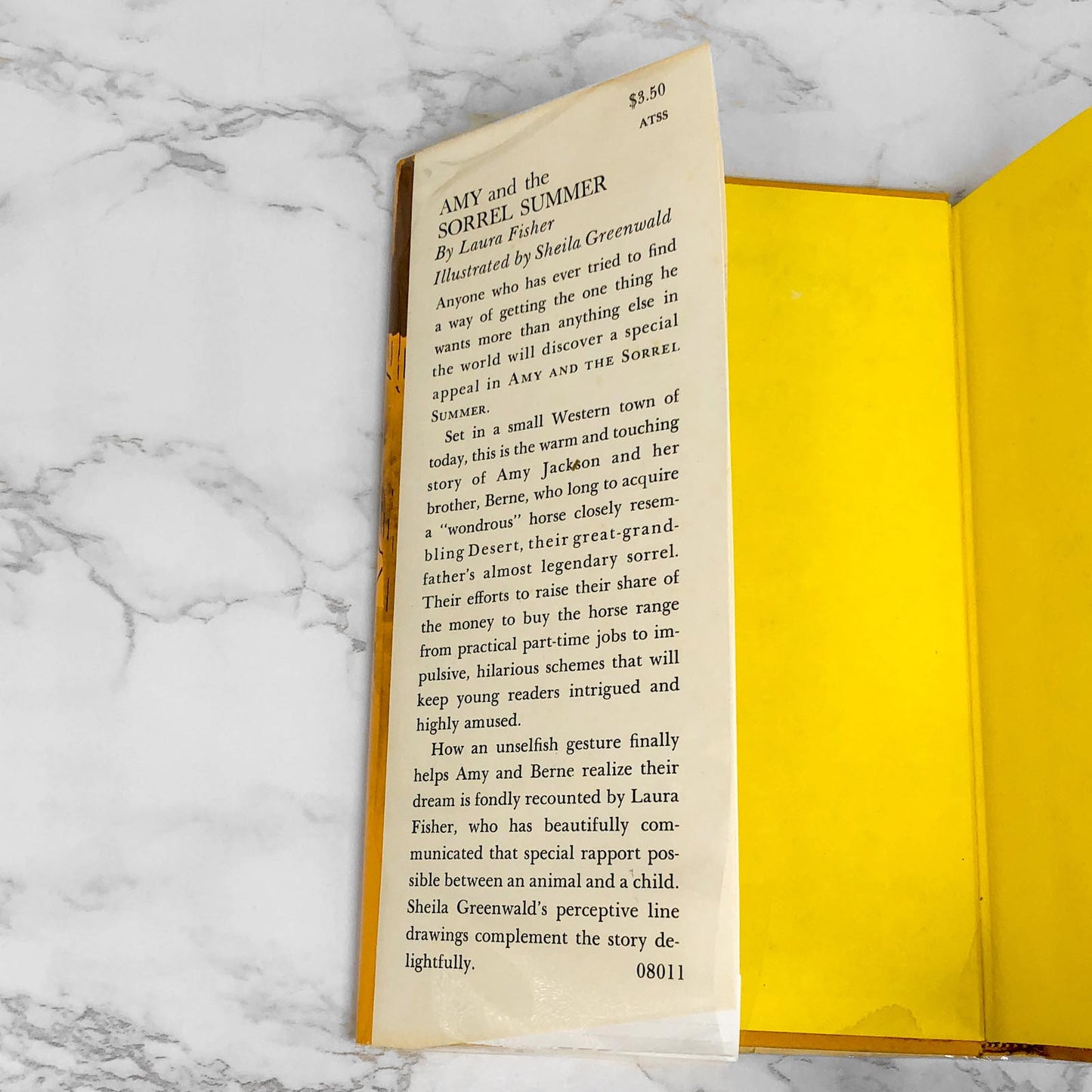 Amy and the Sorrel Summer by Laura Fisher & Sheila Greenwald [FIRST EDITION] 1964