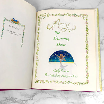 Amy the Dancing Bear by Carly Simon & Margot Datz [FIRST EDITION • FIRST PRINTING] 1989