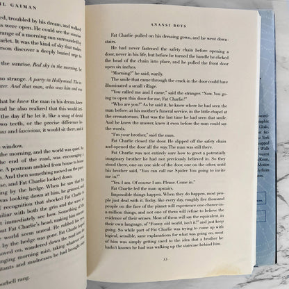 Anansi Boys by Neil Gaiman [FIRST EDITION • FIRST PRINTING] 2005 • William Morrow