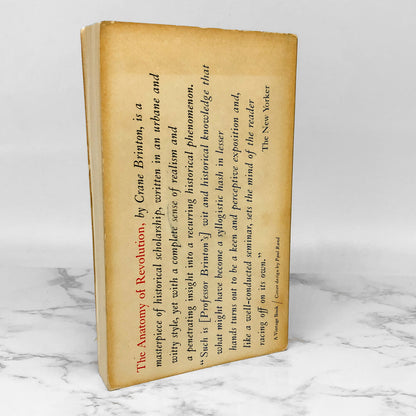The Anatomy of Revolution by Crane Brinton [1957 PAPERBACK]
