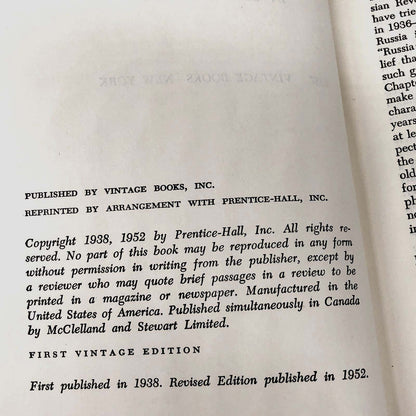 The Anatomy of Revolution by Crane Brinton [1957 PAPERBACK]