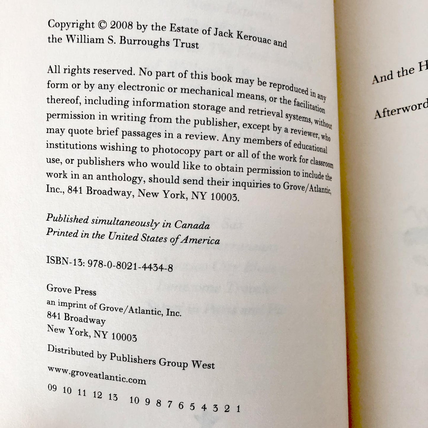 And the Hippos Were Boiled in Their Tanks by William S. Burroughs & Jack Kerouac [TRADE PAPERBACK / 2008]