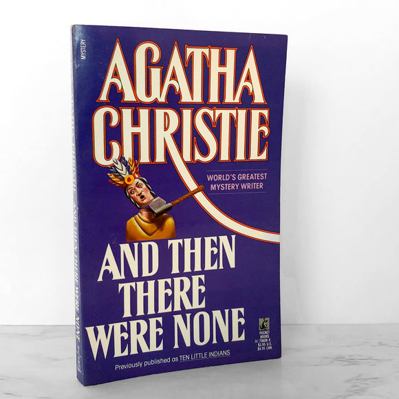And Then There Were None by Agatha Christie [1986 PAPERBACK]