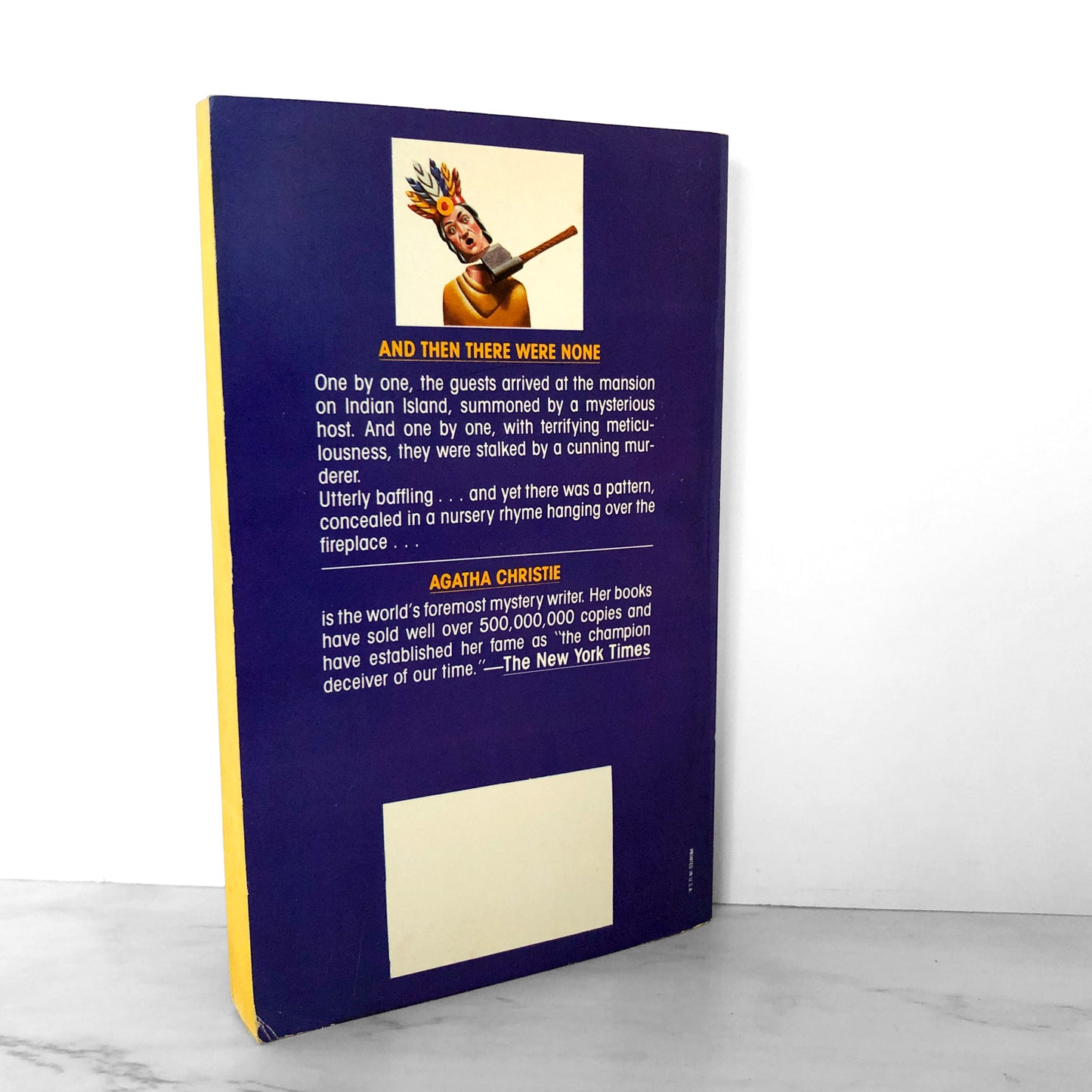 And Then There Were None by Agatha Christie [1986 PAPERBACK]