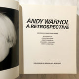 Andy Warhol: A Retrospective [PAPERBACK EDITION / 1989] - Bookshop Apocalypse