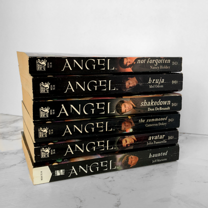 Angel: 6 Paperback Set [AVATAR, BRUJA, NOT FORGOTTEN, SHAKEDOWN, HAUNTED, THE SUMMONED] - Bookshop Apocalypse